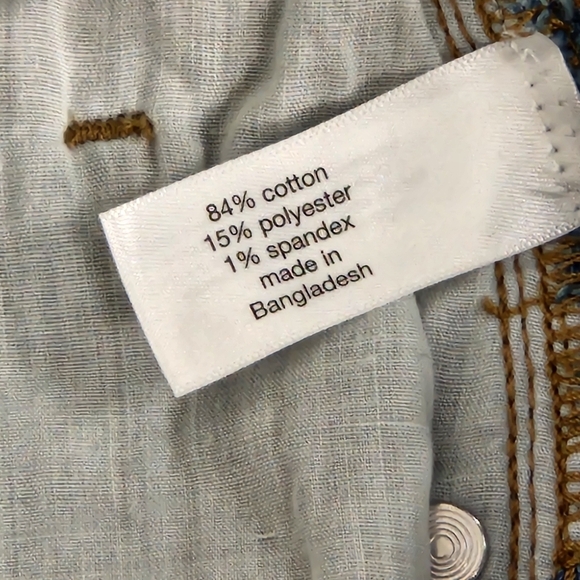 NWT Lane Bryant High-Rise Signature Fit Blue Pedal Jeans Size 16 - Picture 11 of 11